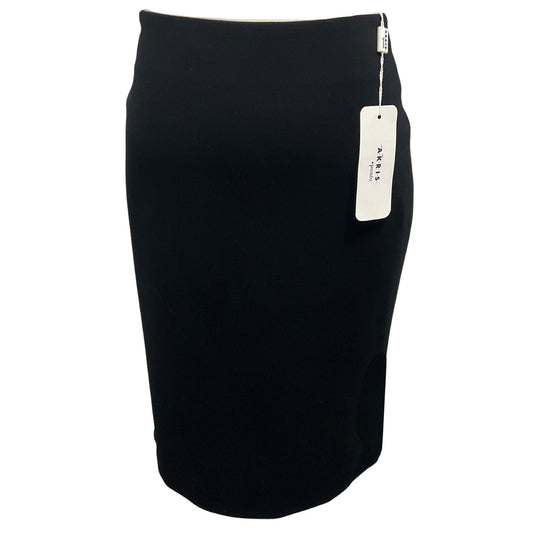 Akris Punto Black Viscose Stretch Jersey Skirt