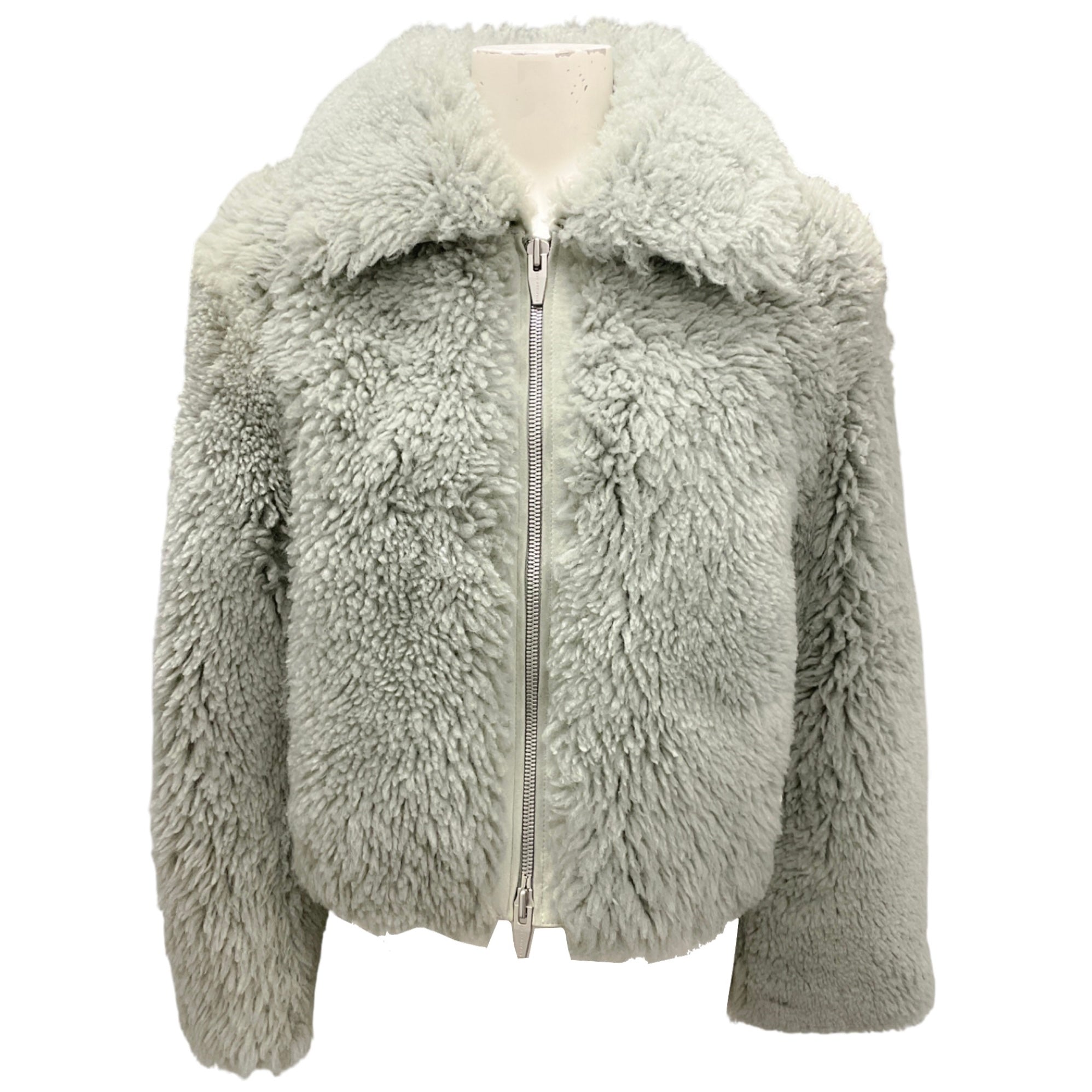 The Arrivals Sage Kala III Shearling Zip Front Jacket