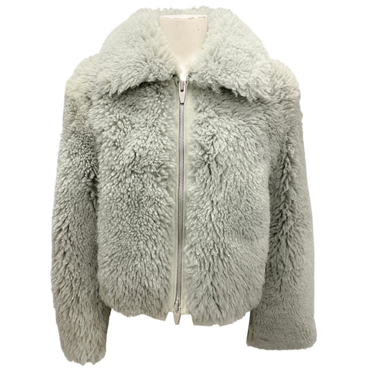 The Arrivals Sage Kala III Shearling Zip Front Jacket