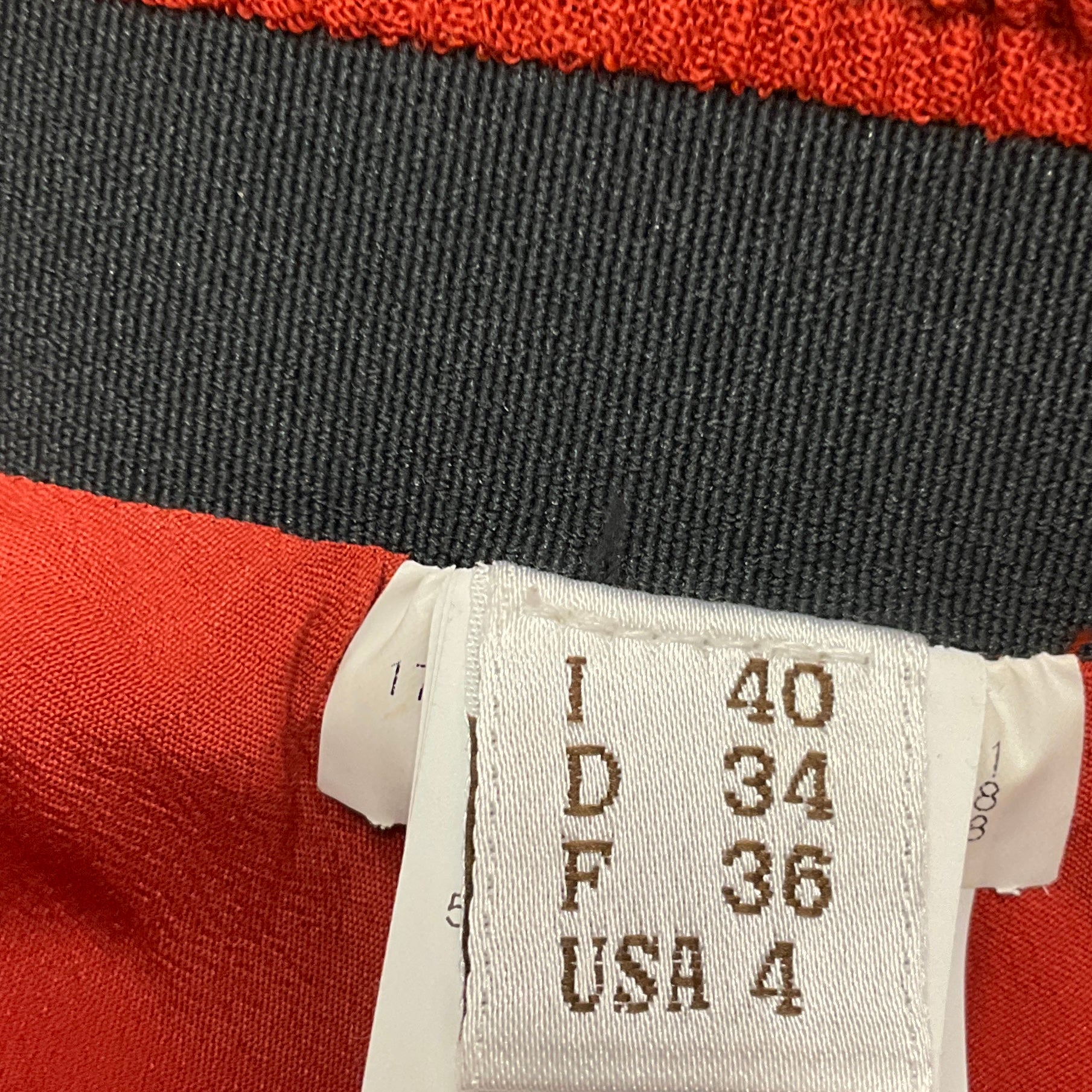 Brunello Cucinelli Terracotta Pleated Mid Length Skirt with Belt