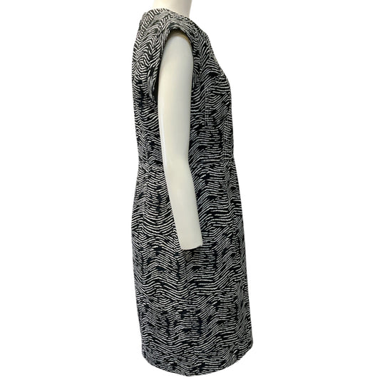 Derek Lam Black / White Woven Shift Dress