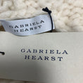 Load image into Gallery viewer, Gabriela Hearst Ivory Cashmere Knit Carlton Hoodie
