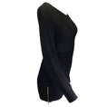 Load image into Gallery viewer, Chanel Black Tie-Waist Cashmere and Silk Knit Sweater
