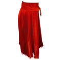 Load image into Gallery viewer, Brunello Cucinelli Terracotta Pleated Mid Length Skirt with Belt
