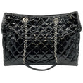 Load image into Gallery viewer, Chanel Large Coco Shine Black Patent Tote
