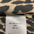 Load image into Gallery viewer, Ganni Tan / Brown / Black Leopard Printed Short Sleeved Silk Midi Dress
