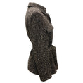 Load image into Gallery viewer, Max Mara Brown / Ivory Wool Tweed Jacket with Belt
