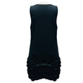 Load image into Gallery viewer, Stella McCartney Black Ruffled Hem Sleeveless Jersey Dress
