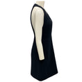 Load image into Gallery viewer, Chloe Iconic Navy Sleeveless Boucle Wool Dress
