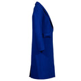 Load image into Gallery viewer, Smythe Cobalt Wool Stretch Bow Coat
