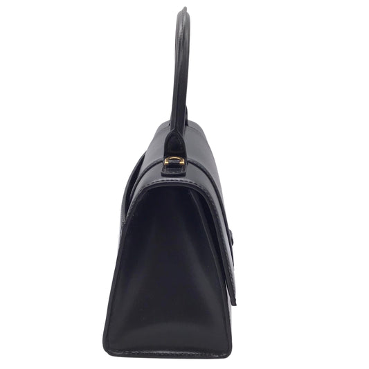 Balenciaga Black Hourglass Leather Handbag