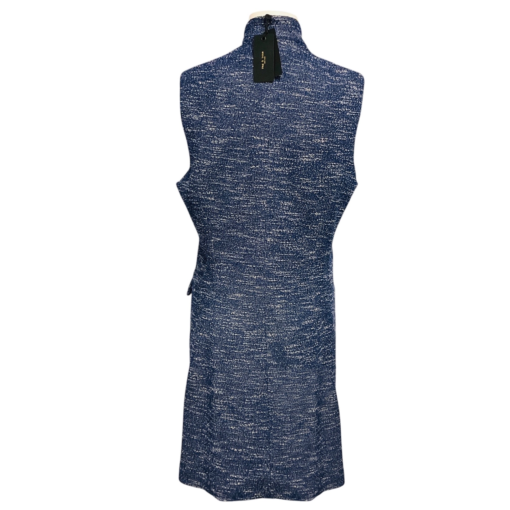 Rag & Bone Blue Multi Slade Vest Dress