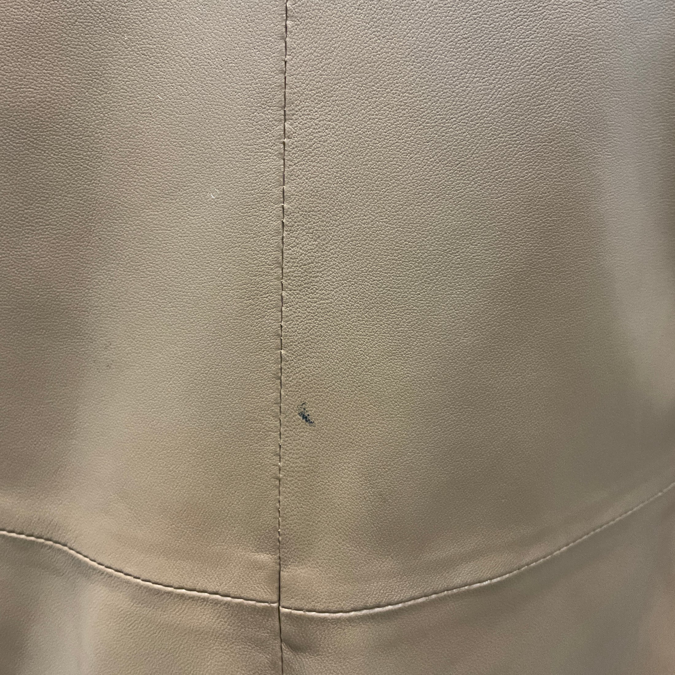 Vince Light Brown Lamb Leather Jacket