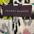 Load image into Gallery viewer, Talbot Runhof White / Red / Black Multi Leopard Printed Lace Trimmed Midi Dress
