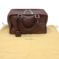 Load image into Gallery viewer, Loewe Brown Leather Anagram Amazona 28 Satchel
