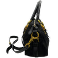 Load image into Gallery viewer, Prada Black Belted Tessuto Two Way Bag
