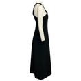 Load image into Gallery viewer, Rosetta Getty Black Cross Neck Sleeveless Midi Dress
