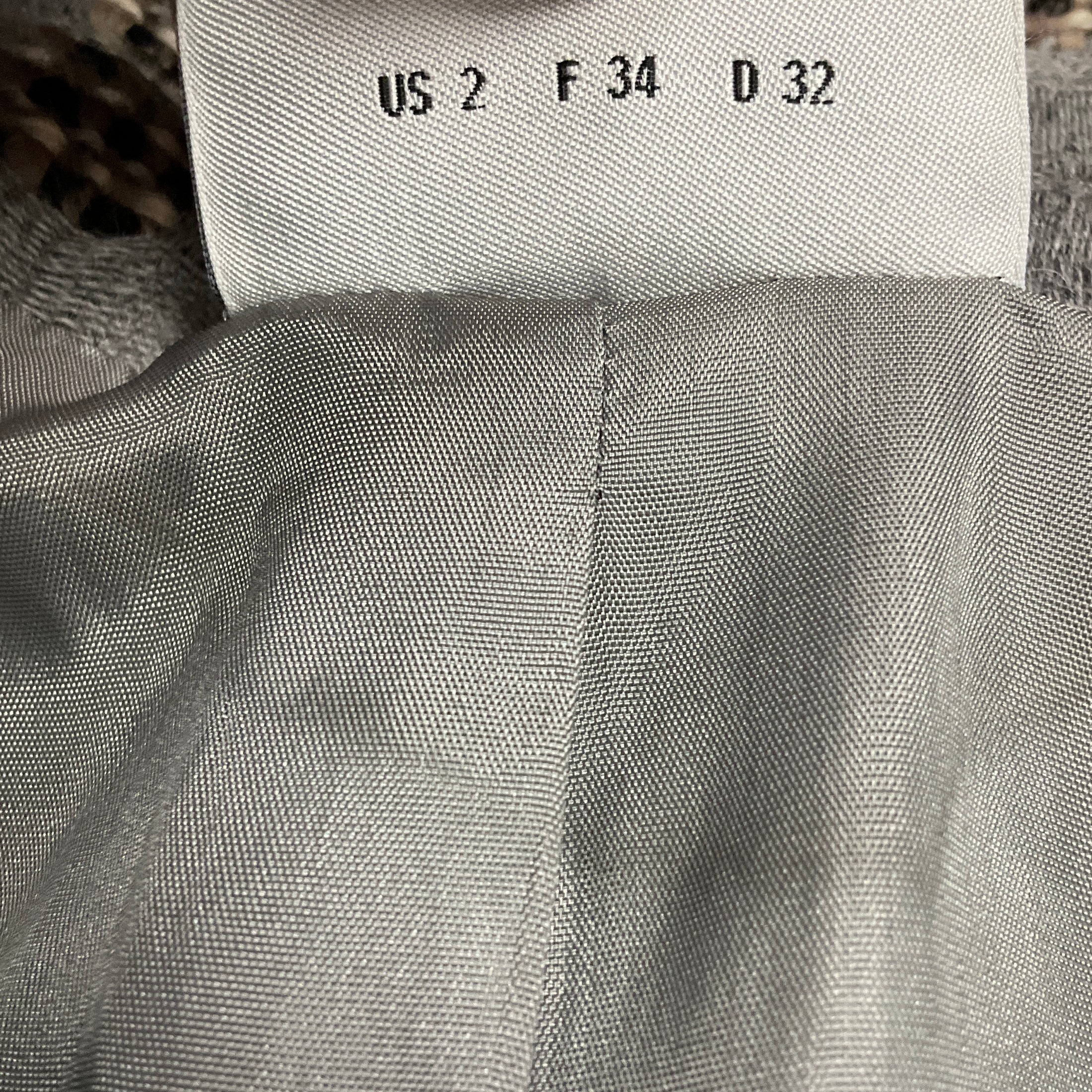 Akris Punto Light Grey Woven Wool Jacket