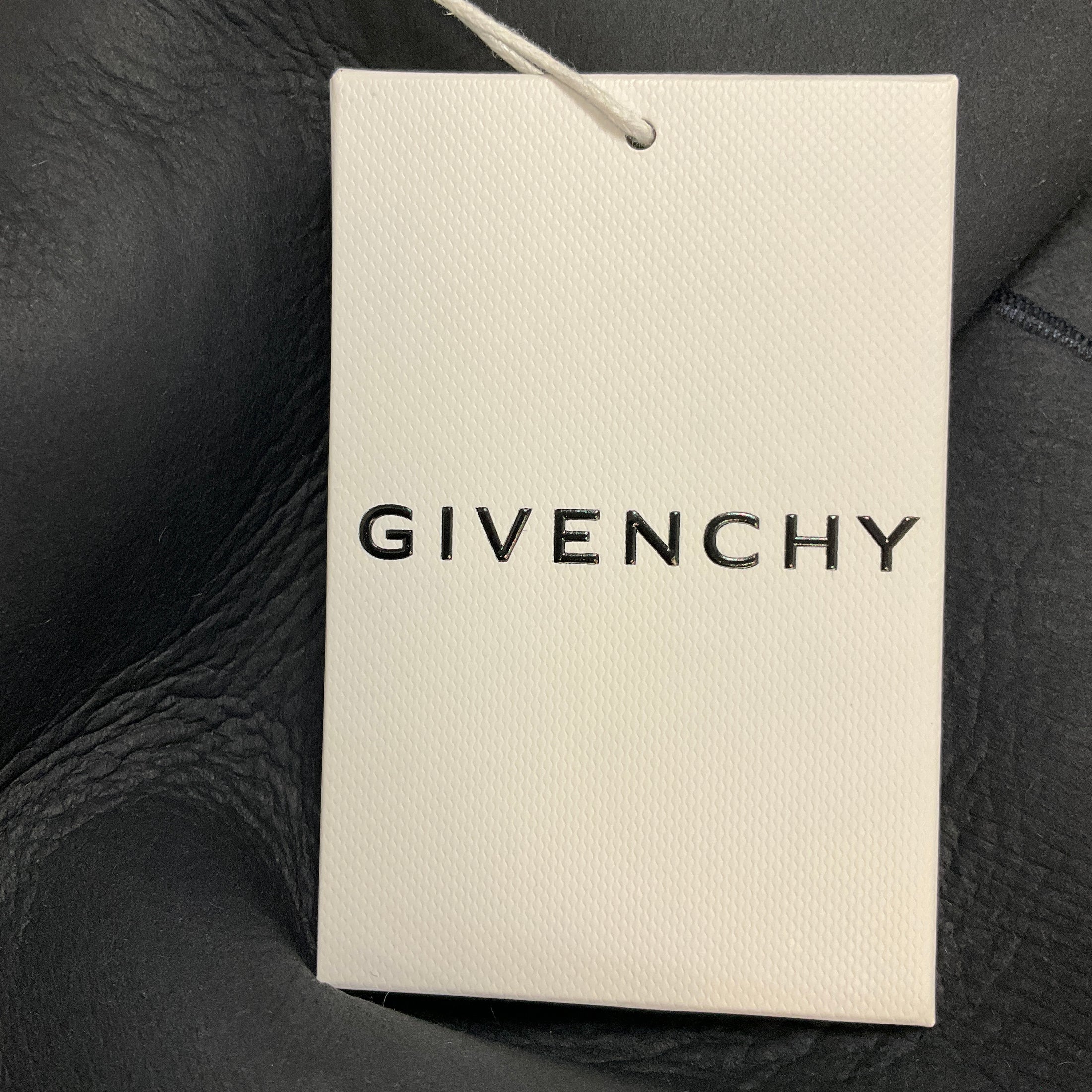 Givenchy Grey Lamb Shearling Mid-Length Coat
