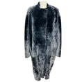 Load image into Gallery viewer, Givenchy Grey Lamb Shearling Mid-Length Coat
