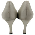 Load image into Gallery viewer, Roger Vivier Silver Satin Stella Trompette Pumps
