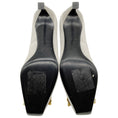 Load image into Gallery viewer, Roger Vivier Silver Satin Stella Trompette Pumps

