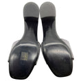 Load image into Gallery viewer, Givenchy Black / Silver Logo Slide Sandals with Crystal Embellishments
