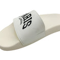 Load image into Gallery viewer, Balenciaga White Paris Pool Slides
