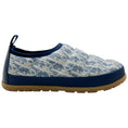 Load image into Gallery viewer, Christian Dior Blue / White Quilted Logo Slip On Clogs
