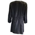 Load image into Gallery viewer, Lafayette 148 New York Black Tie-Front Leather Jacket
