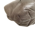 Load image into Gallery viewer, Judith Leiber Vintage Grey Lizard Clutch with Strap
