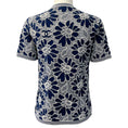 Load image into Gallery viewer, Chanel Navy Blue / White Floral Knit Top
