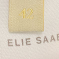 Load image into Gallery viewer, Elie Saab Olive Green / Gold Metallic Knit Cocktail Dress

