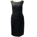 Load image into Gallery viewer, Escada Black Jacquard Sleeveless Dress

