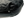 Load image into Gallery viewer, Akris Black Quilted Leather Hobo Shoulder Bag
