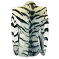 Load image into Gallery viewer, Dries Van Noten Ivory / Black Animal Print Blazer
