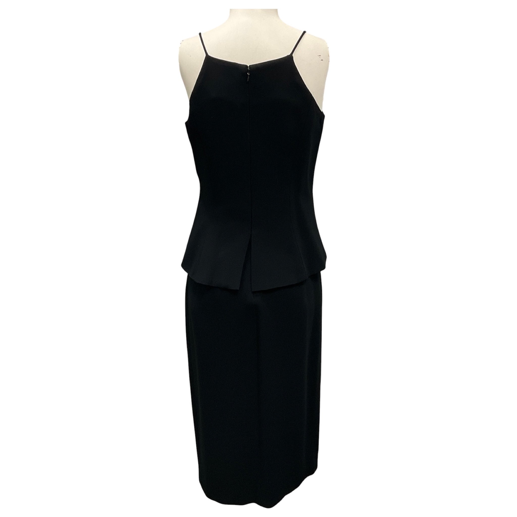 Cushnie et Ochs Black Viscose Stretch Cocktail Dress