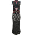 Load image into Gallery viewer, Etro Black Multi Knit Maxi Dress
