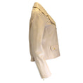 Load image into Gallery viewer, Moschino Cheap and Chic Tan Moto Zip Sheepskin Leather Jacket
