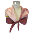 Load image into Gallery viewer, Hermes Burgundy Multi Oiseaux Migrateurs Square Silk Twill Scarf
