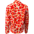 Load image into Gallery viewer, Marni Red Leopard Denim Zip Jacket

