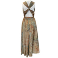 Load image into Gallery viewer, Ulla Johnson Bronze Teal Multi Maxi Dress
