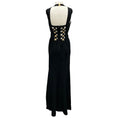 Load image into Gallery viewer, Herve Leger Black / Gold Hardware Eloni Bandage Gown
