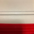Load image into Gallery viewer, Christian Louboutin Beige Leather Spiked Paloma Clutch
