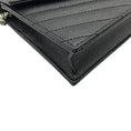 Load image into Gallery viewer, Saint Laurent Black Leather Envelope Wallet on Chain
