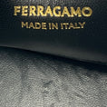 Load image into Gallery viewer, Ferragamo Black Calfskin Leather Hug Handbag
