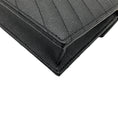 Load image into Gallery viewer, Saint Laurent Black Leather Envelope Wallet on Chain

