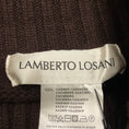 Load image into Gallery viewer, Lamberto Losani Brown Multi Floral Cashmere Knit Turtleneck Sweater
