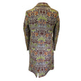 Load image into Gallery viewer, Etro Beige / Purple Multi Patterned Wool Coat
