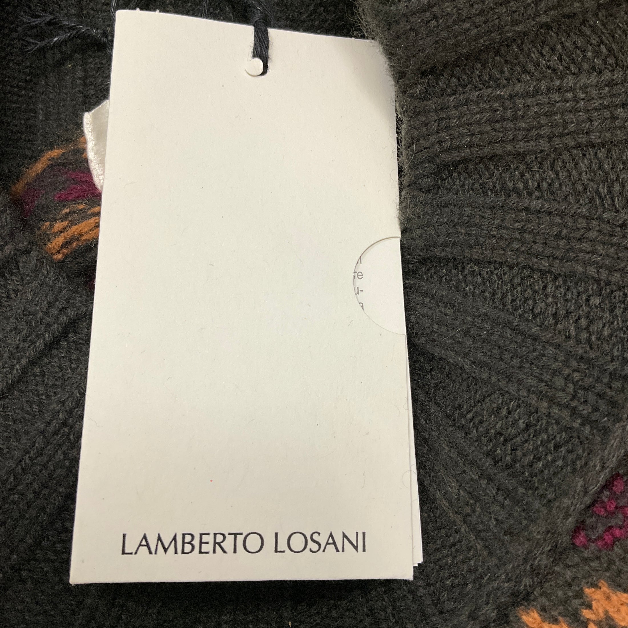 Lamberto Losani Multi Cashmere Knit Sweater